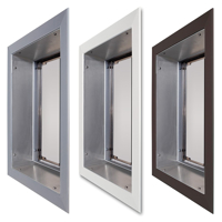 PlexiDor  saloon style K9 COMPOSITE panels - Dog Door