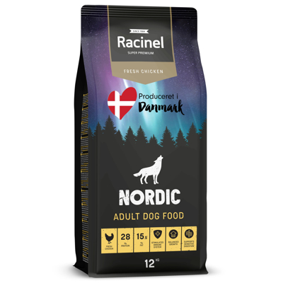 Racinel hundefoder - Fresh Chicken - Kylling - 12 kg